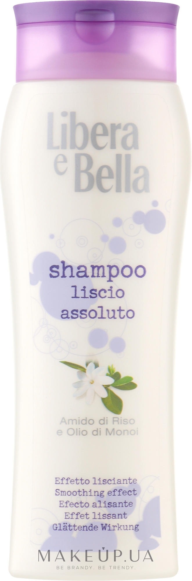 Шампунь с эффектом разглаживания - Libera e Bella Absolute Straight Shampoo — фото 300ml