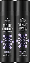 Набір "Щоденний м'який" для всіх типів волосся - Anagana Professional Duos Daily Soft (shmp/250ml + cond/250ml) — фото N2
