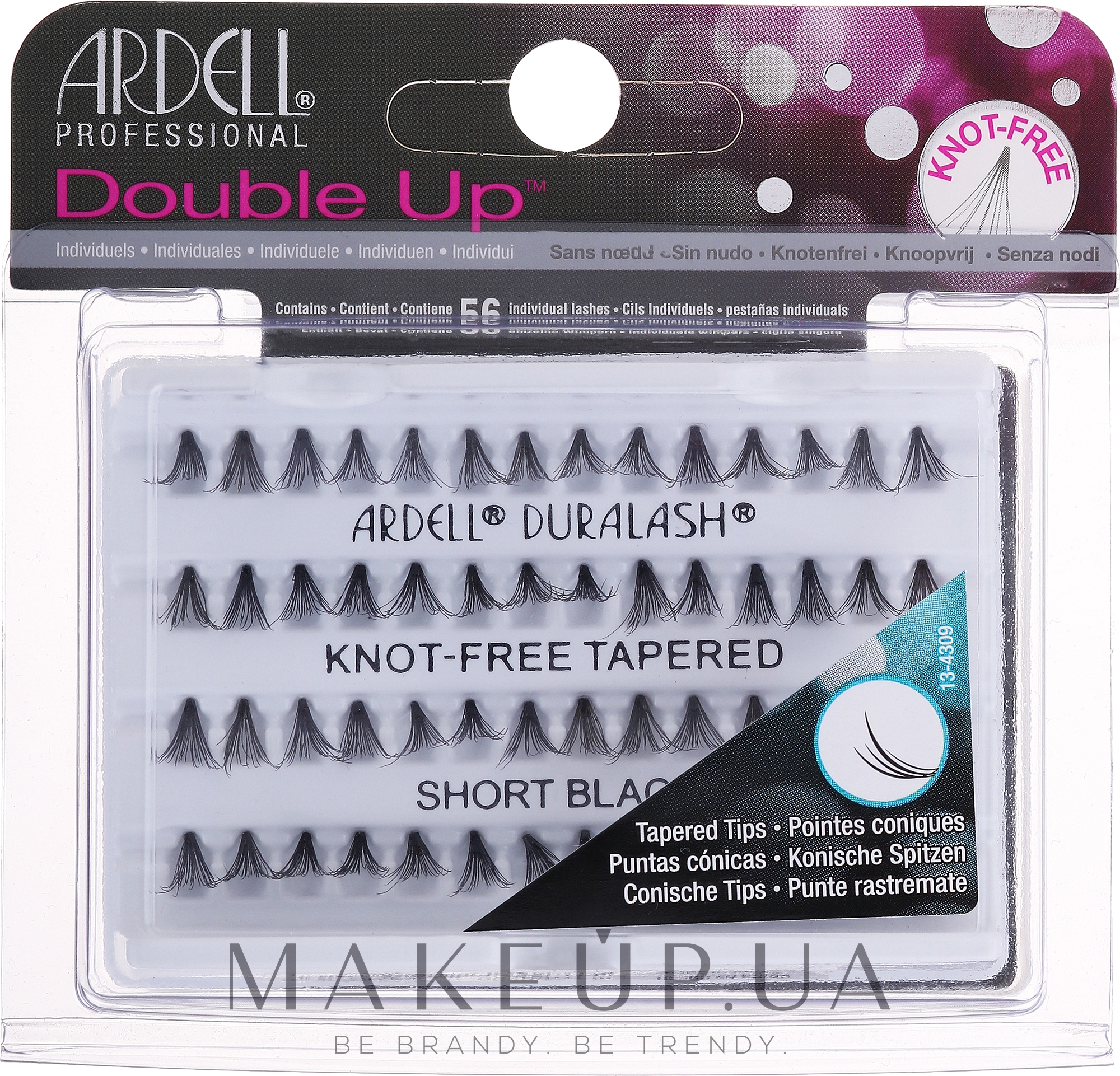 Накладные ресницы - Ardell Soft Touch Individuals Lashes Knot-Free — фото 56шт