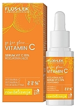 Парфумерія, косметика Освітлювальна сироватка з вітаміном С - Floslek Go For Serum Vitamin C