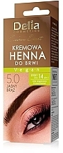 Парфумерія, косметика Фарба для брів - Delia Eyebrow Color Creamy Consistency