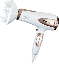 Фен для волосся AD 2248, 2200 W - Adler Hair Dryer ION + Diffuser — фото N3