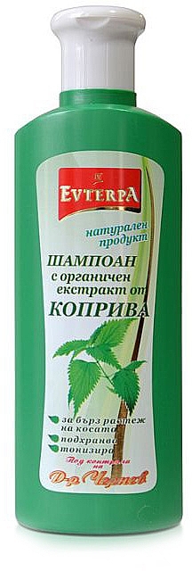 Шампунь с экстрактом крапивы - Evterpa — фото N1