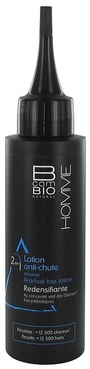 Лосьйон проти випадіння волосся - BcomBIO Homme 2in1 Anti-Hair Loss Lotion — фото N1