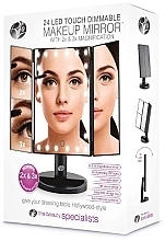 Дзеркало - Rio-Beauty 24 LED Touch Dimmable 3 Way Makeup Mirror With 2 & 3x Magnification — фото N6