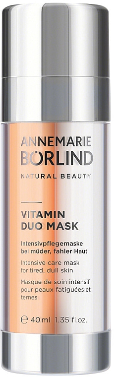 Маска для лица - Annemarie Borlind Vitamin Duo Mask — фото N1