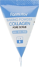 Скраб для обличчя із содою та колагеном - FarmStay Collagen Baking Powder Pore Scrub — фото N4