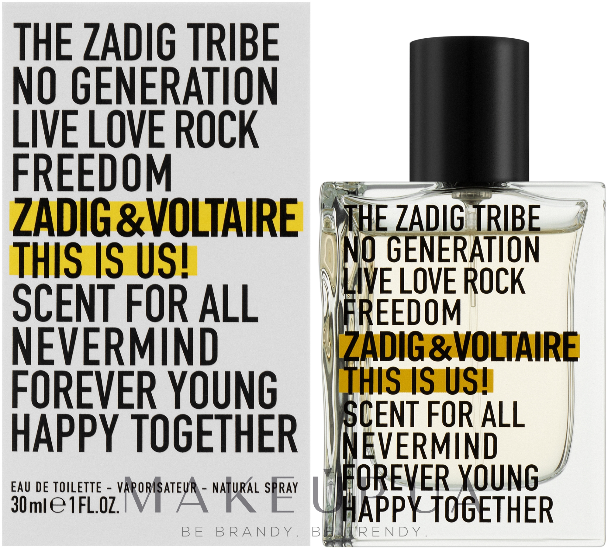 Zadig & Voltaire This is Us! - Туалетная вода — фото 30ml