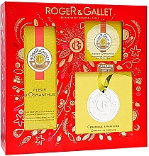 Парфумерія, косметика Roger&Gallet Fleur D'Osmanthus - Набір (edp/100ml + soap/50g + acc)