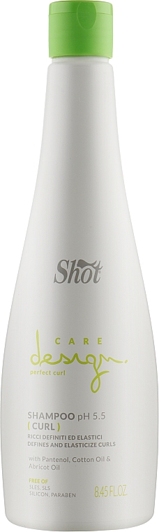 Шампунь для вьющихся волос - Shot Perfect Curl Shampoo