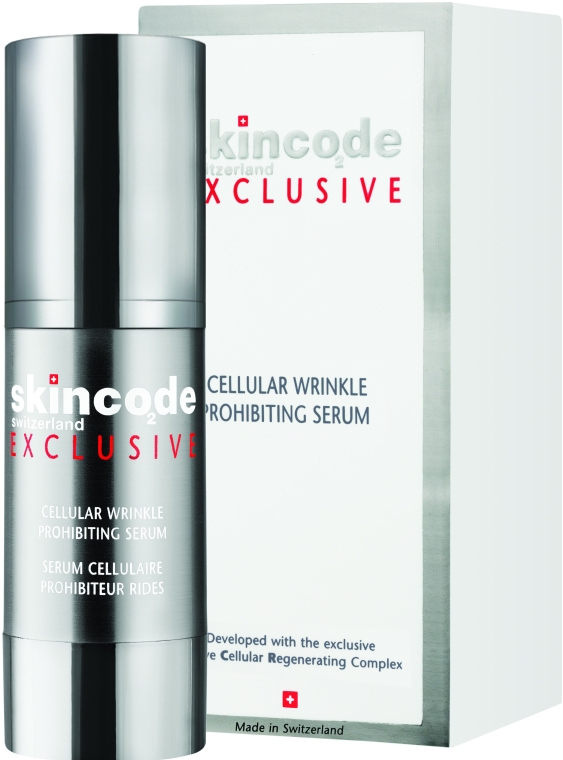 Омолоджувальна сироватка для обличчя - Skincode Exclusive Cellular Wrinkle Prohibiting Serum — фото N1