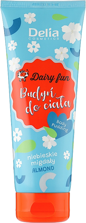 Пудинг для тела "Миндаль" - Delia Dairy Fun  — фото N1