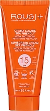 Сонцезахисний крем для обличчя й тіла - Rougj+ Sun Cream SPF15 — фото N1