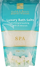 Парфумерія, косметика Сіль Мертвого моря - Health And Beauty Luxury Bath Salts