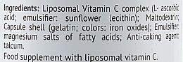 Biocytе Ліпосомальний вітамін C: Підтримка імунної системи  та зменшення втоми - Biocyte Longevity Vitamine C Liposomee 500mg — фото N3