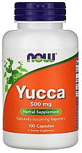 Парфумерія, косметика Капсули "Юкка", 500 мг - Now Foods Yucca 500mg Capsules