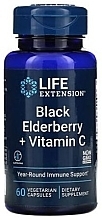 Парфумерія, косметика Харчова добавка "Чорна бузина з вітаміном C" - Life Extension Black Elderberry + Vitamin C