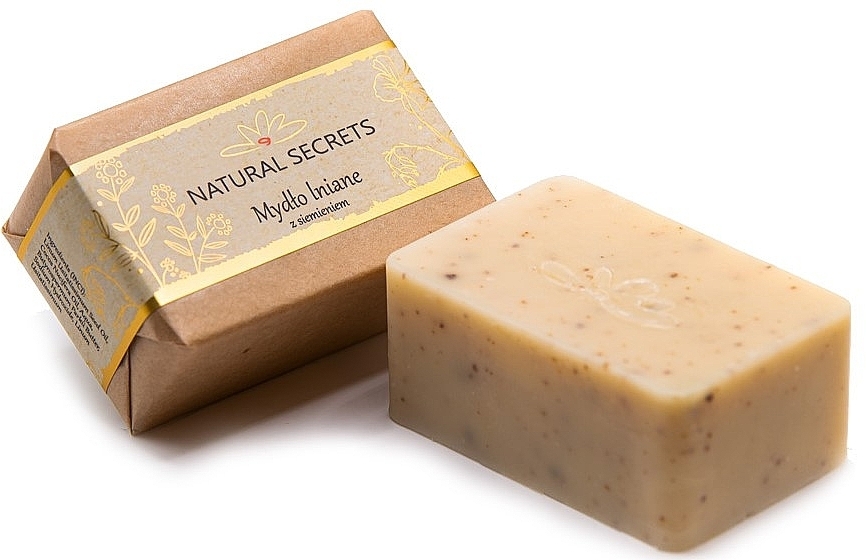 Льняное мыло - Natural Secrets Soap — фото N1