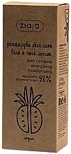 Сироватка для обличчя та шиї з екстрактом ананаса - Ziaja Pineapple Skin Care Face & Neck Serum — фото N2