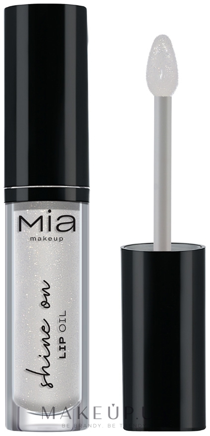 Блиск для губ - Mia Makeup Shine On Lip Oil — фото Happiness