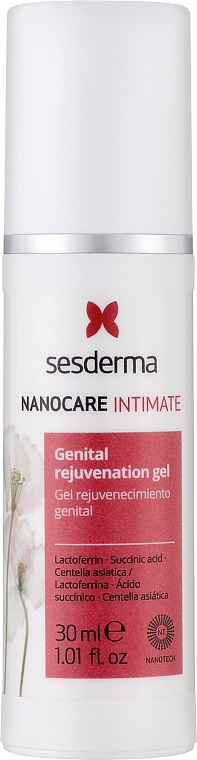 Освежающий гель для интимных участков тела - SesDerma Laboratories Nanocare Gel Rej
