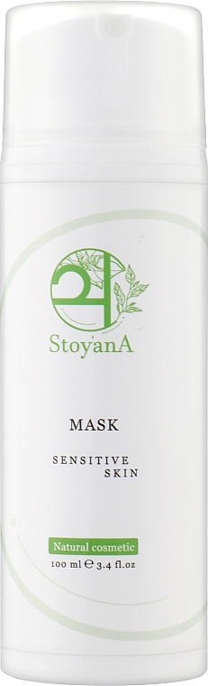 Успокаивающая, питательная маска для лица - StoyanA Mask Sensitive Skin — фото N1