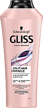 Ущільнювальний шампунь для пошкодженого волосся та посічених кінчиків - GLISS Split Hair Miracle — фото N3