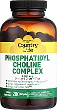 Фосфатидилхолиновый комплекс - Country Life Phosphatidyl Choline Complex — фото N1