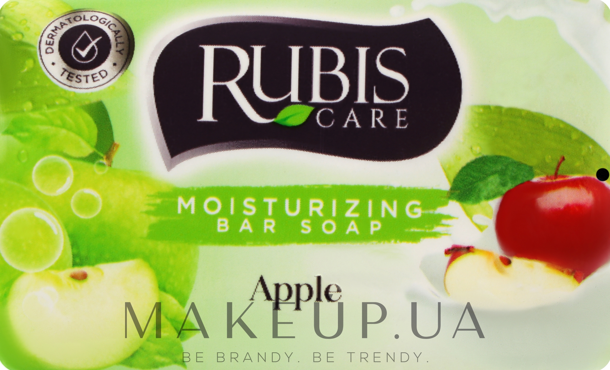 Мило "Яблуко" у паперовій упаковці - Rubis Care Apple  Moisturizing Bar Soap — фото 60g