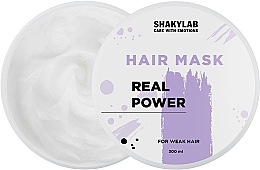 Духи, Парфюмерия, косметика Маска для ослабленных волос "Real Power" - SHAKYLAB Hair Mask For Weak Hair