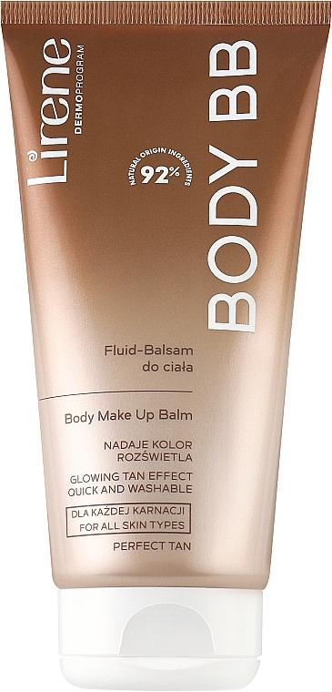 Лосьйон для тіла - Lirene Perfect Tan Fluid-Balsam — фото N1