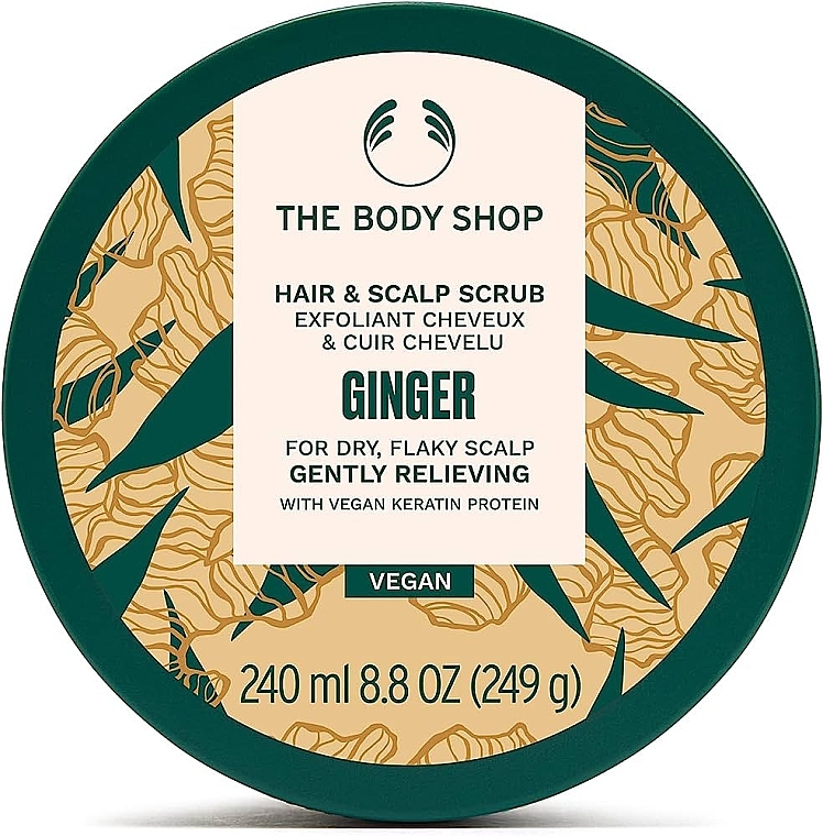 Скраб для волосся та шкіри голови "Імбир" - The Body Shop Ginger Hair & Scalp Scrub — фото N3