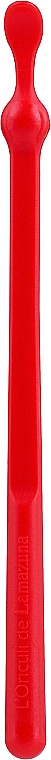 Многоразовая ушная палочка из биопластика, красная - Lamazuna Oriculi — фото N1