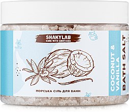 Парфумерія, косметика Сіль для ванн морська "Coconut & Vanilla" - SHAKYLAB Natural Bath Salt