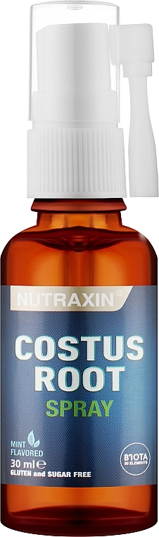 Диетическая добавка-спрей "Корень костуса" - Nutraxin Costus Root Spray — фото N1