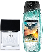 Парфумерія, косметика Avon Man - Набір (edt/30ml + sh/gel/250ml)