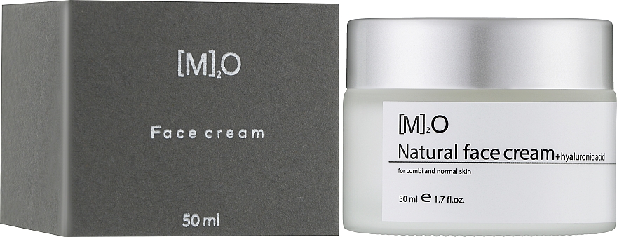 Крем для лица с гиалуроновой кислотой - М2О Face Cream With Hyaluronic Acid — фото N4