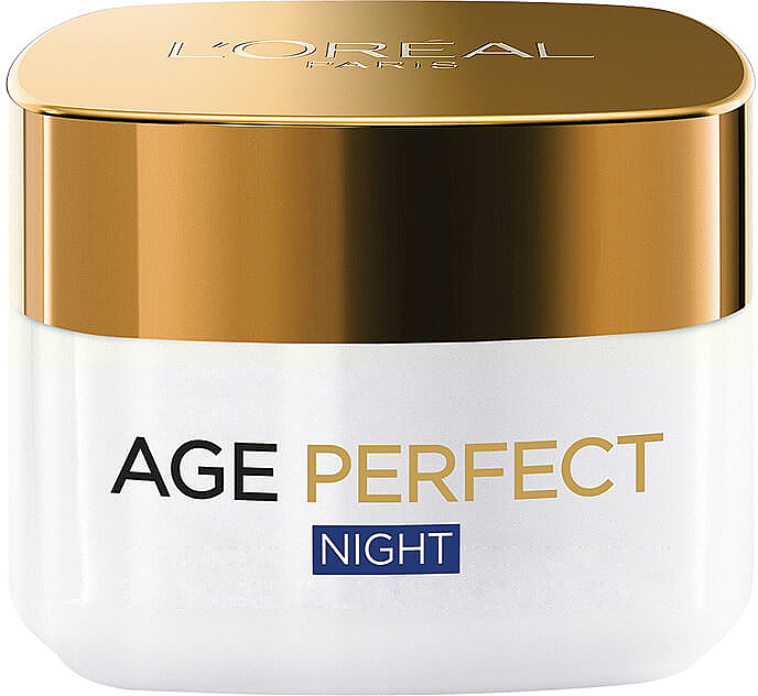 Ідеальний нічний живильний крем - L'Oreal Paris Age Perfect Reinforcing Rich Night Cream — фото N1