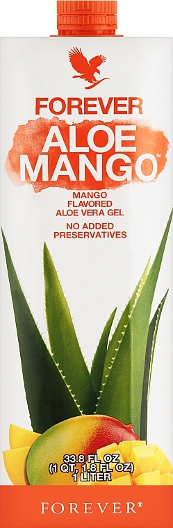 Гель питьевой алоэ вера с манго - Forever Living Aloe Mango — фото N1
