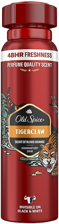 Аерозольний дезодорант - Old Spice Tiger Claw Deodorant Spray