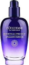 Ультраобогащенная эмульсия для лица высокой концентрации "Драгоценный бессмертник" - L'occitane Immortelle Précieuse Emulsion Enrichie — фото N2