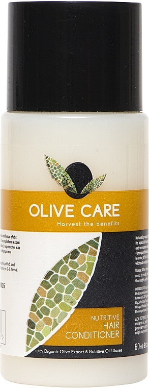 Питательный кондиционер для волос - Olive Care Nutritive Hair Conditioner — фото N1