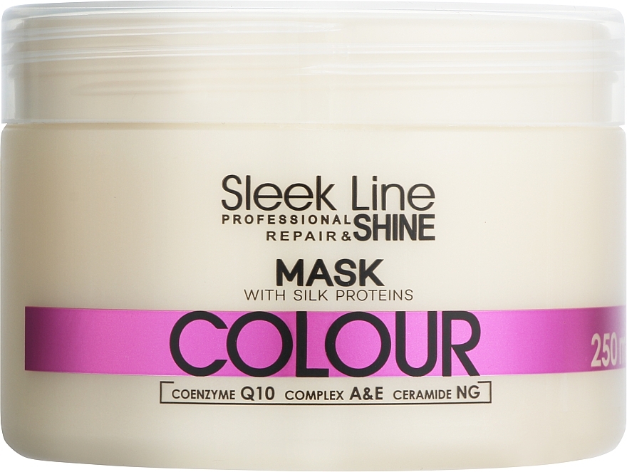 Маска для фарбованого волосся - Stapiz Sleek Line Colour Mask — фото N1