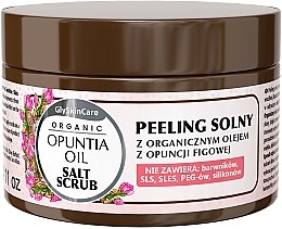 Парфумерія, косметика Сольовий скраб з органічною олією інжиру - GlySkinCare Opuntia Oil Salt Scrub