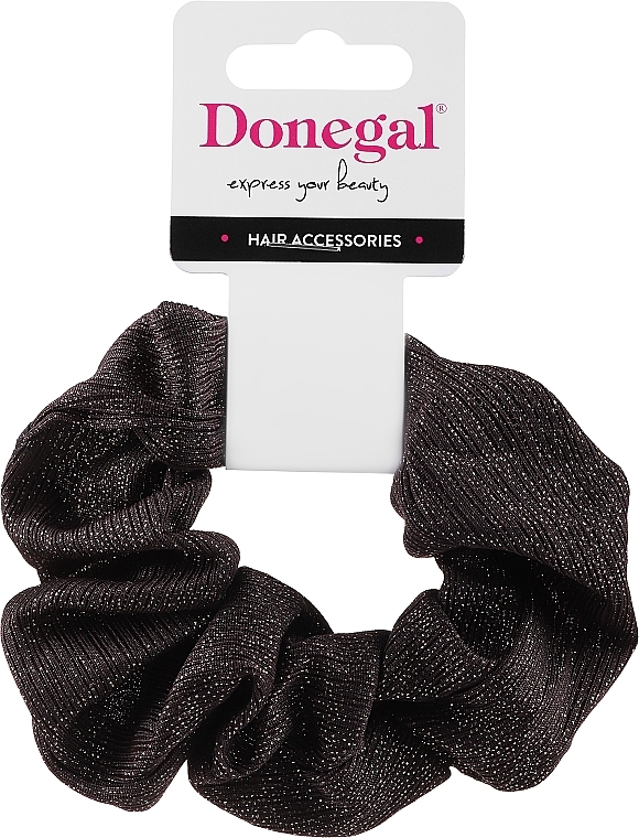 Резинка для волосся FA-5740, коричнева - Donegal — фото N1