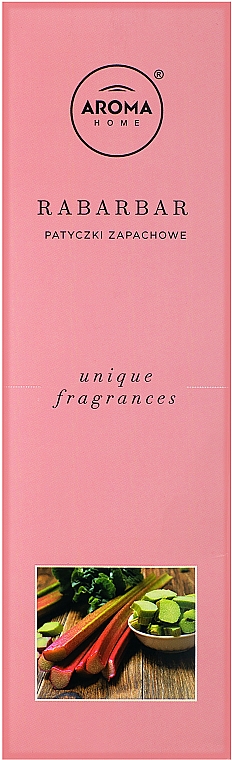 Aroma Home Unique Fragrance Rhubarb - Ароматические палочки — фото N1