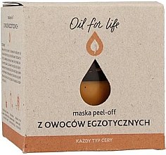 Парфумерія, косметика Маска для обличчя "Екзотичні фрукти" - Oil For Life Maska Peel-Off