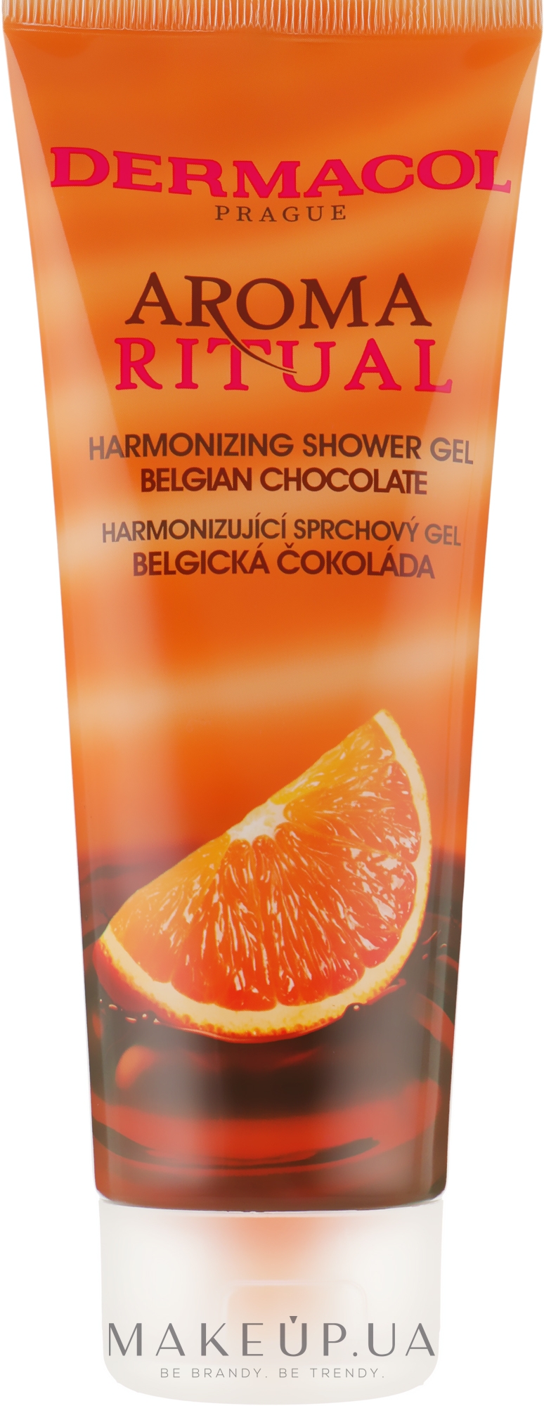 Гель для душа гармонизирующий "Бельгийский шоколад" - Dermacol Body Aroma Ritual Harmonizing Shower Gel — фото 250ml