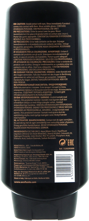 Активатор - Orofluido Colour Elixir Cream Oil Developer 5 vol. 1.5% — фото N2