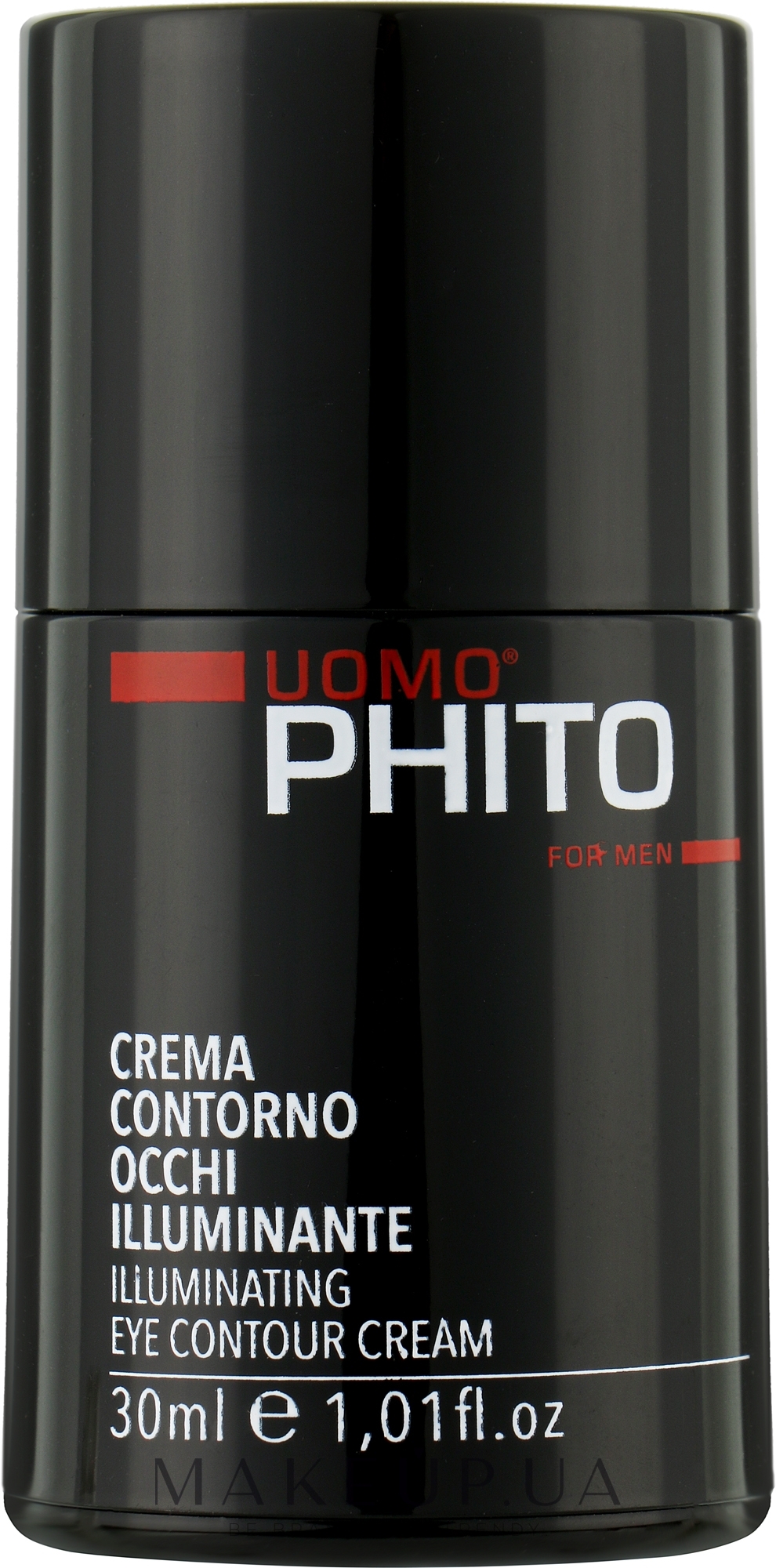 Подтягивающий крем для контура глаз для мужчин - Phito Uomo Illuminanting Eye Contour Cream  — фото 30ml